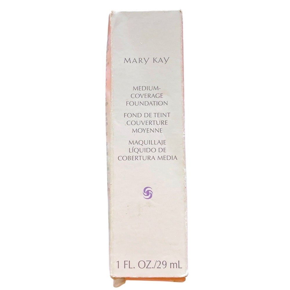 Mary Kay Medium Coverage Foundation DISCONTINUED  PINK CAP BEIGE 400 NIB